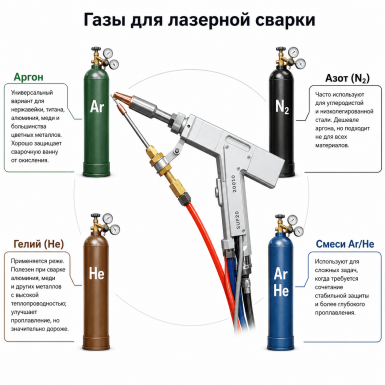 Пистолет лазерной сварки SUP20S